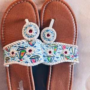 Custom Lilly Pulitzer Sandals